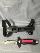WENOKA SEAQUEST DIVING KNIFE BLACKIE COLLINS 4.5” 304 Stainless Blade 9165 USA