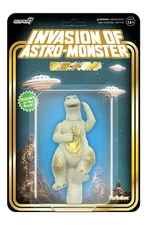 Godzilla Invasion Of Astro-Monster Glow TOHO Super7 Reaction Figure