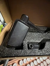 NEW NIB Polished Black Heel Toe Shifter Level Pegs for Harley Davidson