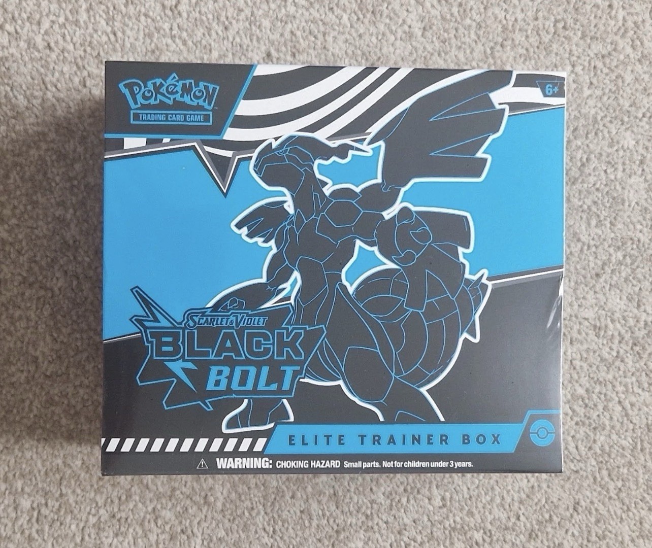 Black Bolt ETB Elite Trainer Box - Case Fresh Pokemon TCG Scarlet & Violet