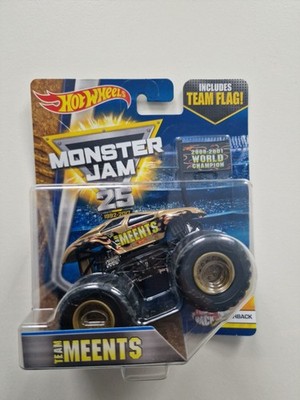 Hot Wheels Monster Trucks Team Meents MAX-D 1:64 Spin Master  Neu