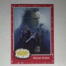 Topps Star Wars Heroes United #110 Base Set Non-Sport Trading Card