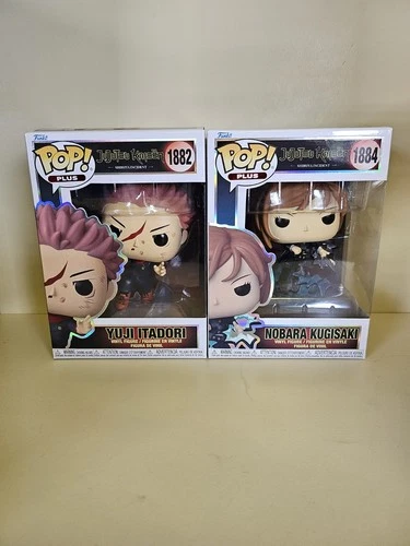 Funko Pop! Jujutsu Kaisen - Yuji Itadori #1882 + Nobara Kugisaki Funko Pop #1884