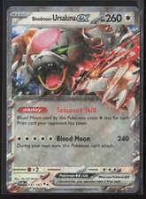 Bloodmoon Ursaluna ex #141 Prices | Pokemon Twilight Masquerade | Pokemon  Cards
