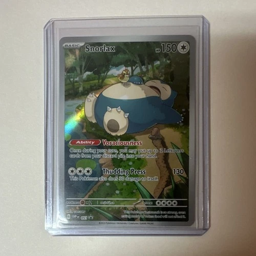 Pokémon TCG Snorlax 051 SV Scarlet & Violet 151 Promo Card Sealed