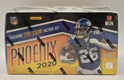 2020 Phoenix Football Complete Set Factory Sealed - Fanatics Exclusive Fireburst