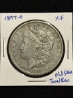 1897-O Morgan Silver Dollar XF “Old Nawlins Mint” Old Skin, Reverse Toning