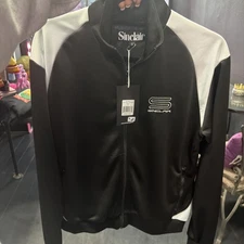 Sinclair Black Zip Up Size S Mens Jacket
