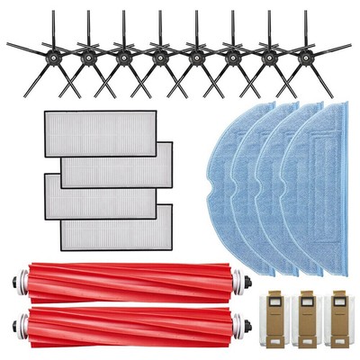 Für Roborock S7 T7 T7S Zubehör Bürste Filter Mop Tuch T7+ S7+ S7 MaxV Ultra