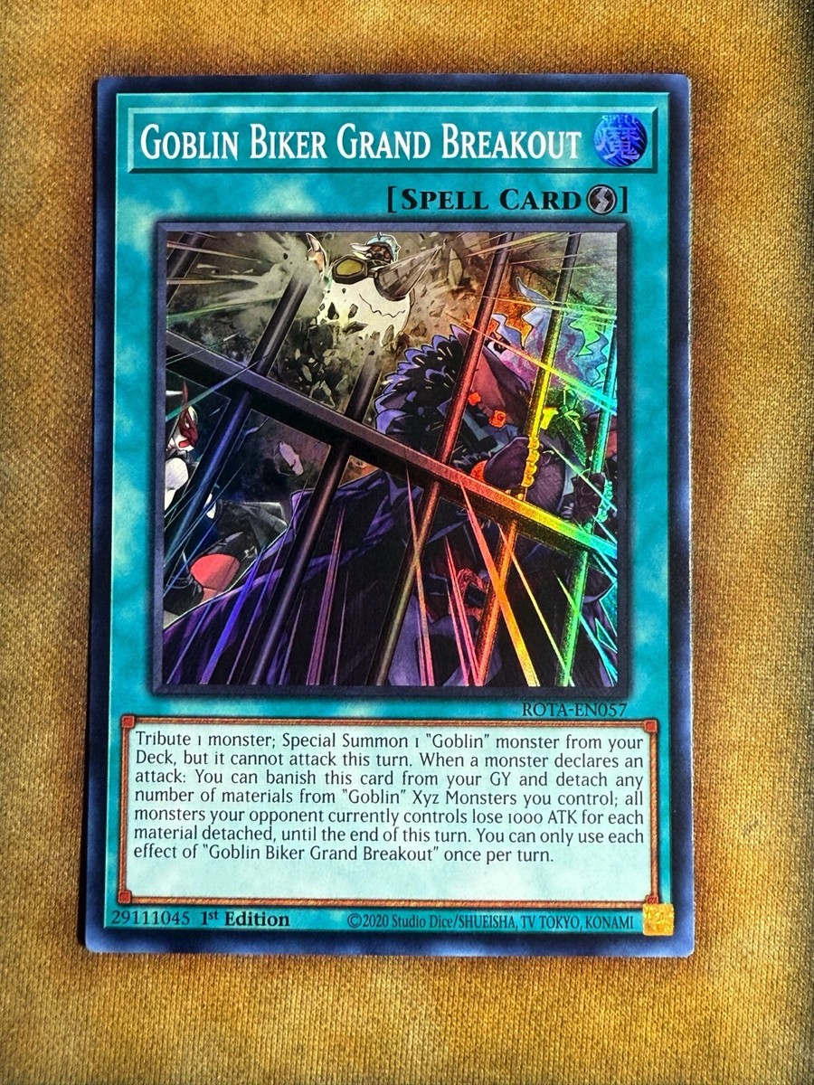 goblin biker yugioh deck YU-GI-OH! Mean Merciless - PHNI-EN011 - Super Rare then you can apply the following effect Goblin bikers is just an