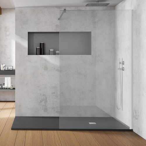 Walk In Wet Room Shower Screen Panel Glass Cubicle 700 760 800 900 1000 mm