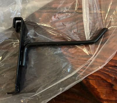 60 Hooks - Econoco 4in. Gridwall Hooks Black, Model# BLK/H4