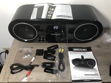 Fluance Fisdk500 Two-way High Performance Wood Speaker Dock Music System