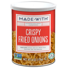 Made With Onions Crispy Fried Onions 6 oz Pack of 12