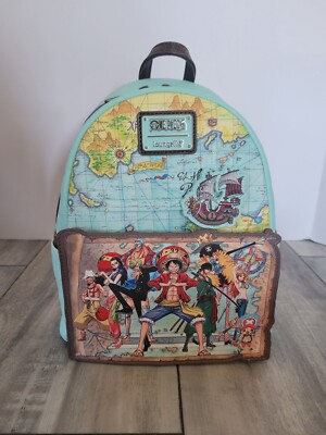 Loungefly ワンピース25周年記念麦わらの一味 ミニリュック Amazon.com | Loungefly One Piece 25th Anniversary Straw Hat