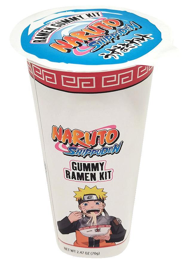 Naruto Shippuden Anime Itadakimasu! Gummy Ramen Kit One Serving