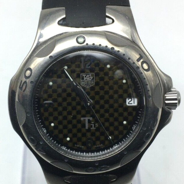 SERVICED] TAG Heuer Kirium Ti5 WL1180 Black Dial 200m Quartz Watch