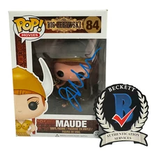 JULIANNE MOORE SIGNED AUTOGRAPH FUNKO POP 84 THE BIG LEBOWSKI BECKETT BAS