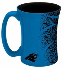 Carolina Panthers NFL Mocha Style Coffee Mug 360 Degree Design 