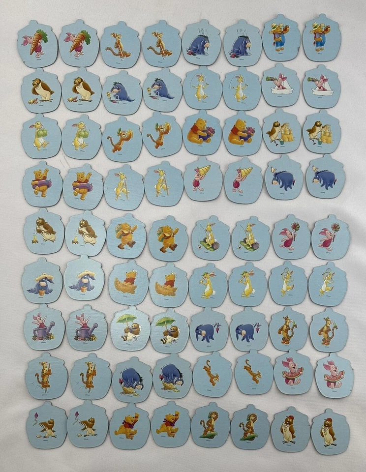 1999 Winnie the Pooh Memory Game by Milton Bradley Complete in Great Condition - Image 3 of 4