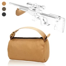 Tactical Gun Support Sandbag Shooting Rest Hunting Accessory Pouch Rifle Bracket