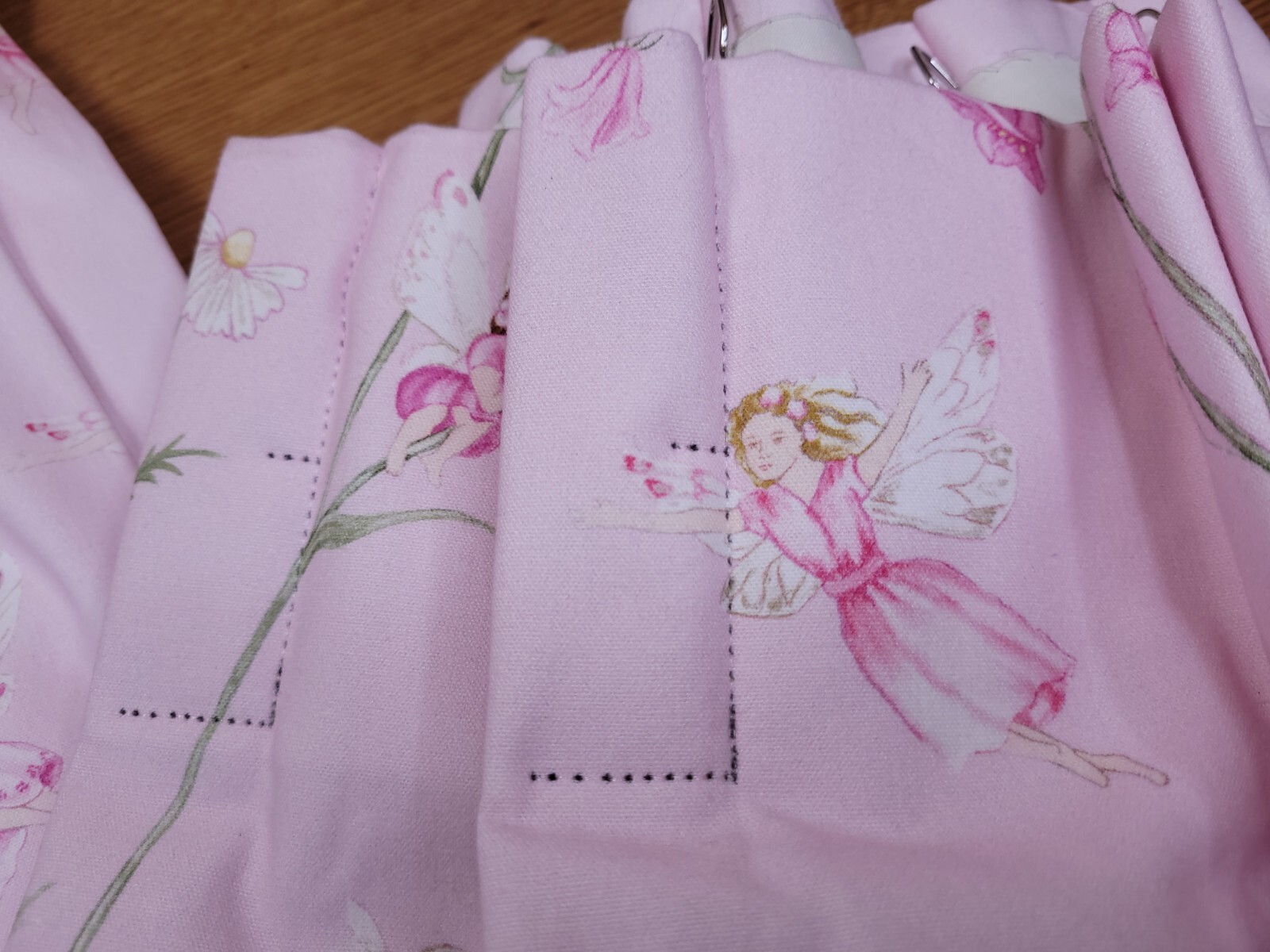 John Lewis MTM 105 x 141cm Sanderson Fairyland Pinch Pleat Curtains RRP