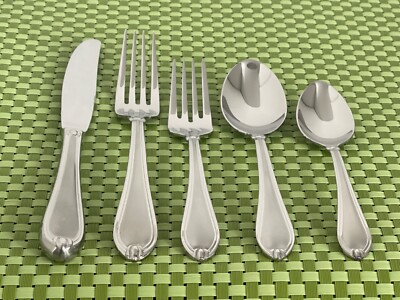 Lenox CHANDELLE FROSTED Stainless 18/8 China/Korea NEW Flatware CHOICE B29N