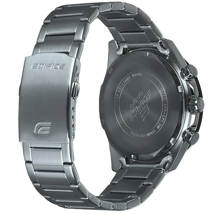Casio EDIFICE EFR 571DB 1A1 Men Japan Quartz Chronograph Watch Black