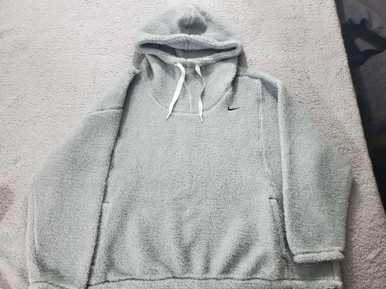 Nike Therma-FIT Pullover Training Hoodie Womenu0026#039;s Size 2X Grey Hooded  Sweatshirt | eBay