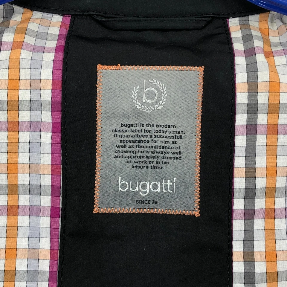 BUGATTI Men Kunde Full Zip Coat Jacket Size UK: 50 - M - Image 4 of 4