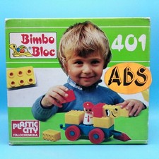 BIMBO BLOC 401 PLASTIC CITY ITALO CREMONA VINTAGE COSTRUZIONI blocks