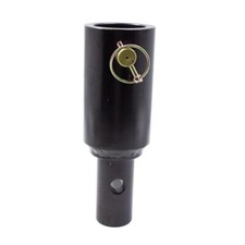 Auger Bit Adapter Conversion 2-9/16 inch female Round to 2" Male Round