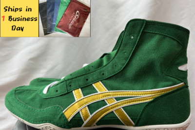 [Schuhtasche] Asics EX-EO 1083A001 Green x Gold x White Heal White No BOX US12.0