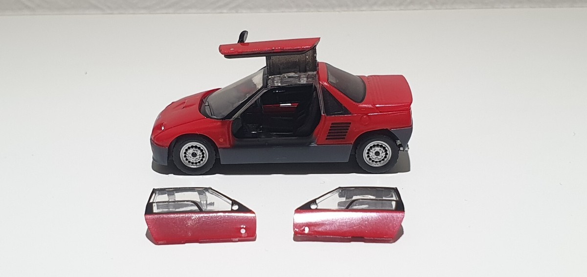 1/64 Toy's Cabin MAZDA AUTOZAM AZ-1 RED car model interchangeable