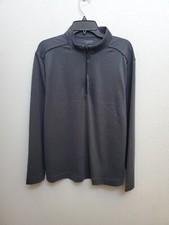 Greg Norman SHARK 1/4 Zip Golf Performance Pullover Sweater Large NWT 79