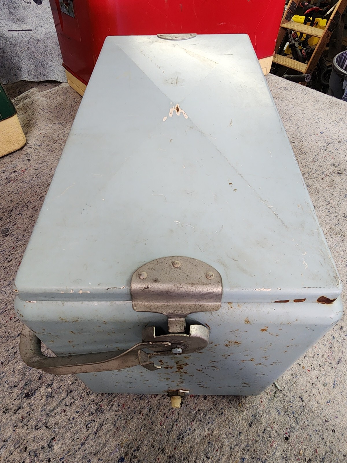 vintage metal pepsi cronstroms cooler eBay