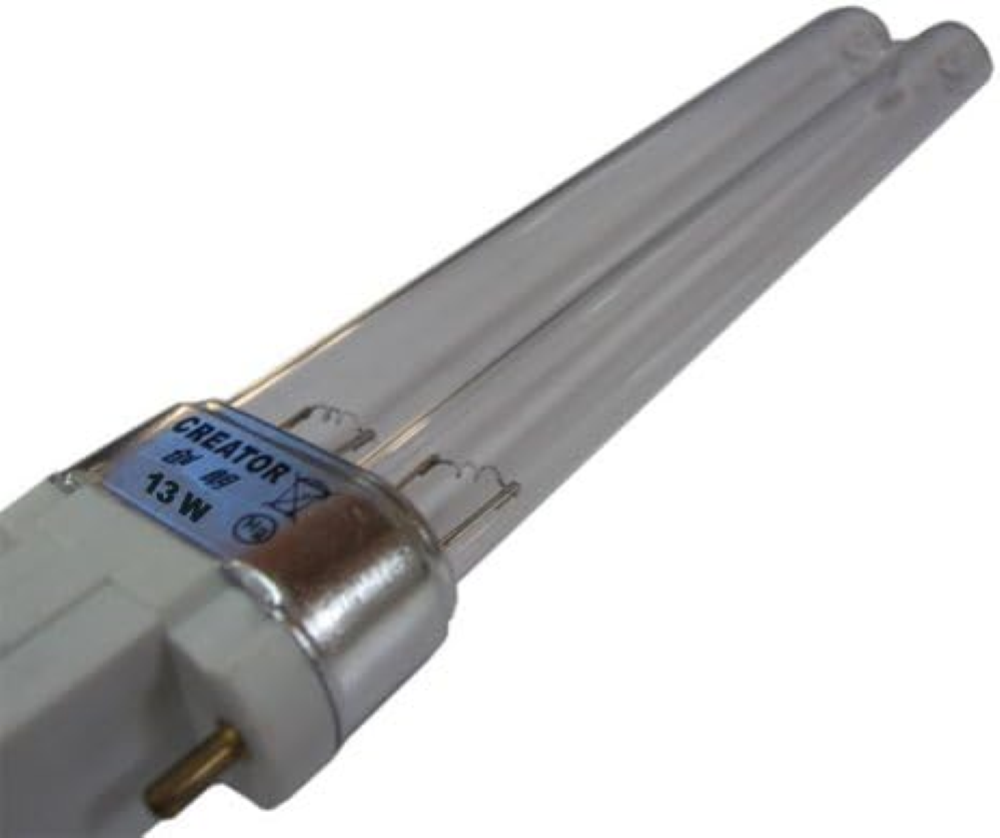 Lampadina Mauk, tubo di ricambio per lampadine UVC 13 W per set XL, bianco, 16 x