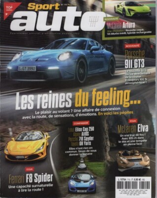 SPORTWAGEN 710 McLAREN ARTURA & ELVA FERRARI F8 SPIDER HONDA S2000 AUDI RS6 C8