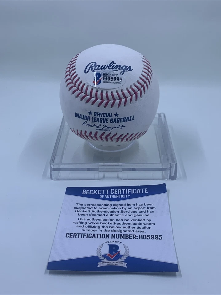 Wil Myers Signed ROMLB Baseball Beckett COA Cincinnati Reds Foto 2 de 2