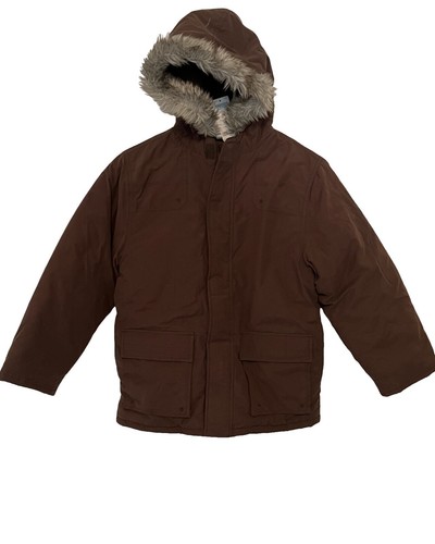 AURALEE SUPER MILLED SWEAT P/O PARKA brown A20APO1SM | eBay