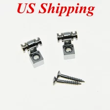 2pcs Guitar Roller String Trees Guitar String Retainer Chrome/Black/Gold