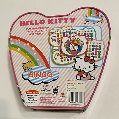 hello kitty BINGO Tin case | eBay