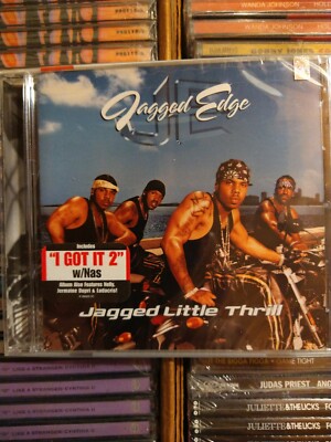 JAGGED EDGE / Jagged Little Thrill with NAS  CD 2002 New Sealed Reissue