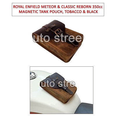 Magnetischer Tankrucksack passend für Royal Enfield Meteor & Classic Reborn 3...