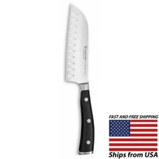 WUSTHOF Classic Ikon 5 Inch Kitchen Santoku Knife - Stainless Steel - Great Gift
