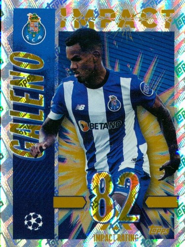 Pegatinas Paralelas Topps Champions League 2023/2024 Impacto Único DORADO - Imagen 6 de 38