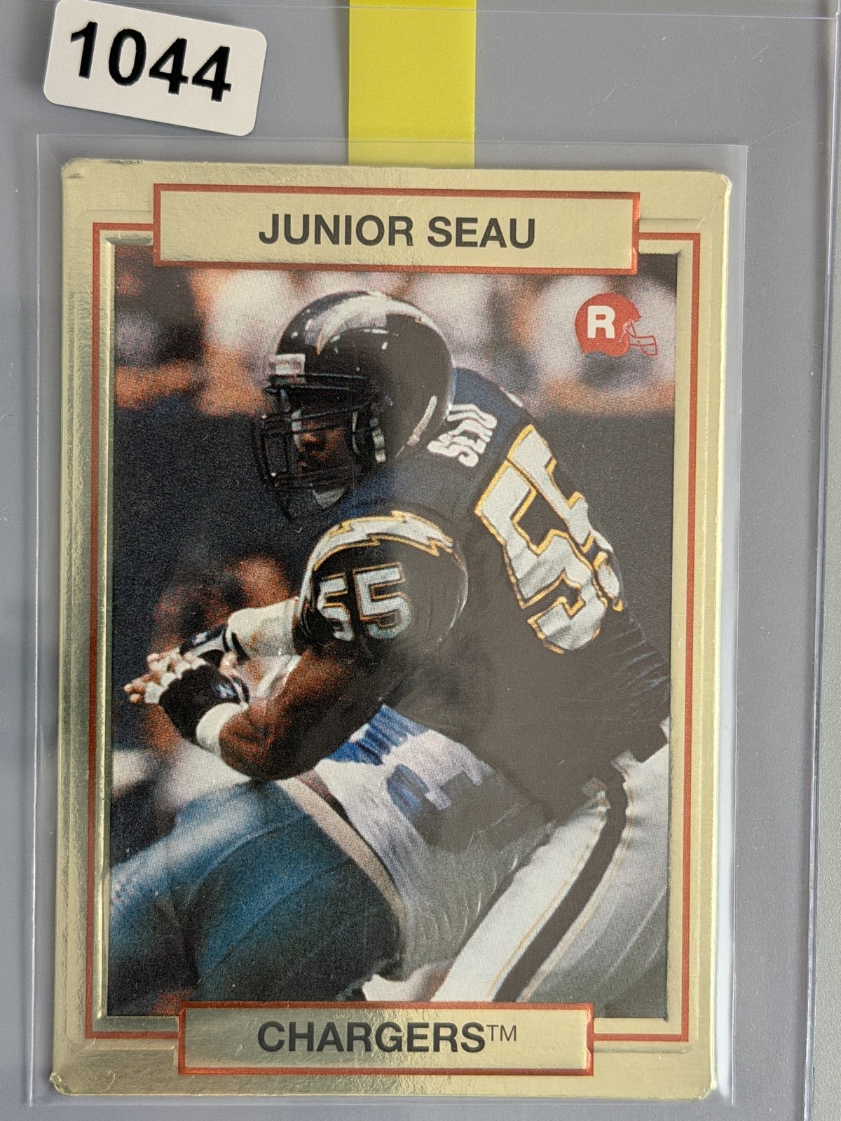 1990 Action Packed Rookie Update - Junior Seau #38 (RC)