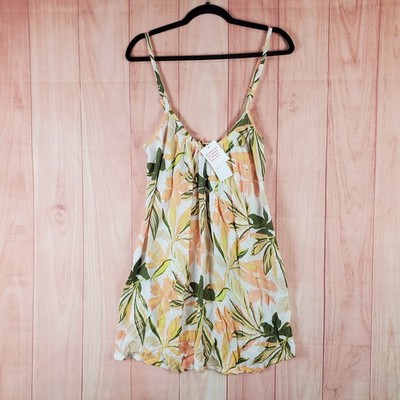 Roxy Summer Adventures Cover Up Swim Dress Women Small - Main Image