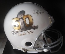 Marcus Allen Signed Full Size Proline Authentic Proline Limited Super Bowl /50