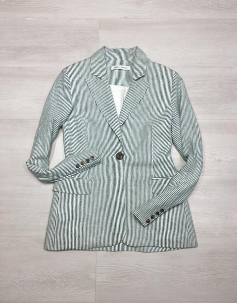 Women Etro Blazer Multicolor Linen 32 / XXS / 40